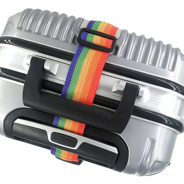 Rainbow Secure Suitcase Strap