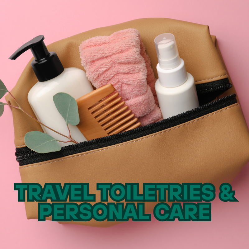 Travel Toiletries & Personal Care